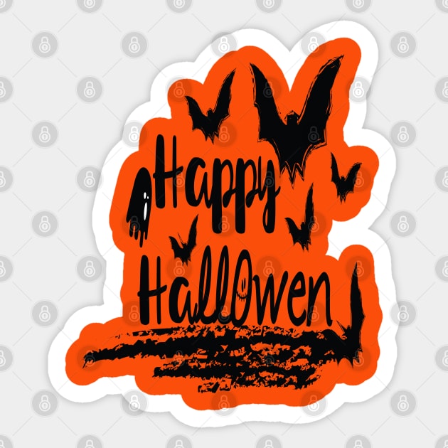 Happy Halloween holiday Sticker by CindyS